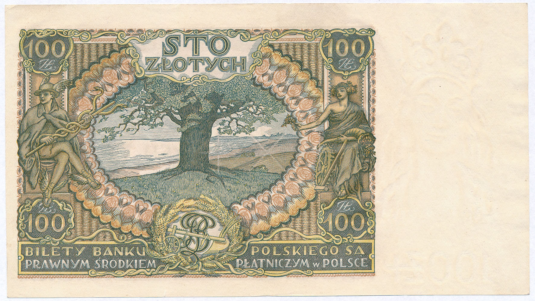 100 złotych 1932 seria AV